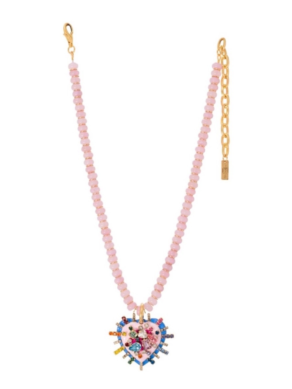 NWT TOVA LIRAEL HEART NECKLACE Fairy Dust Collection - Picture 2 of 12